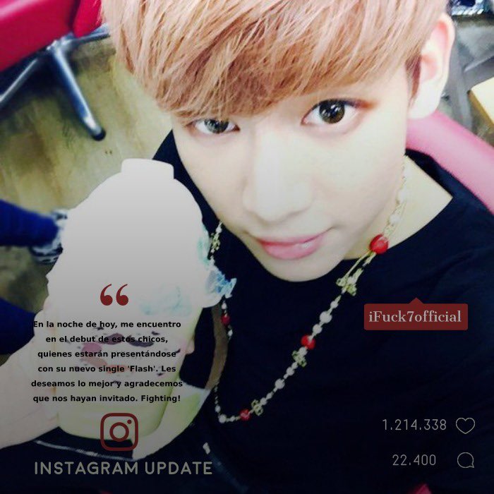 iFuck7official's tweet photo. ¡Hey! En la noche de hoy, Lysan se encuentra en el debut de estos incre��bles chicos, los cuales estamos seguros que cautivarán a todos con su encanto. Agradecemos la invitación y le deseamos lo mejor en su carrera.
#QUANTUMLP #X1ONEDEBUT #Lysan https://t.co/RPLetQnr7X