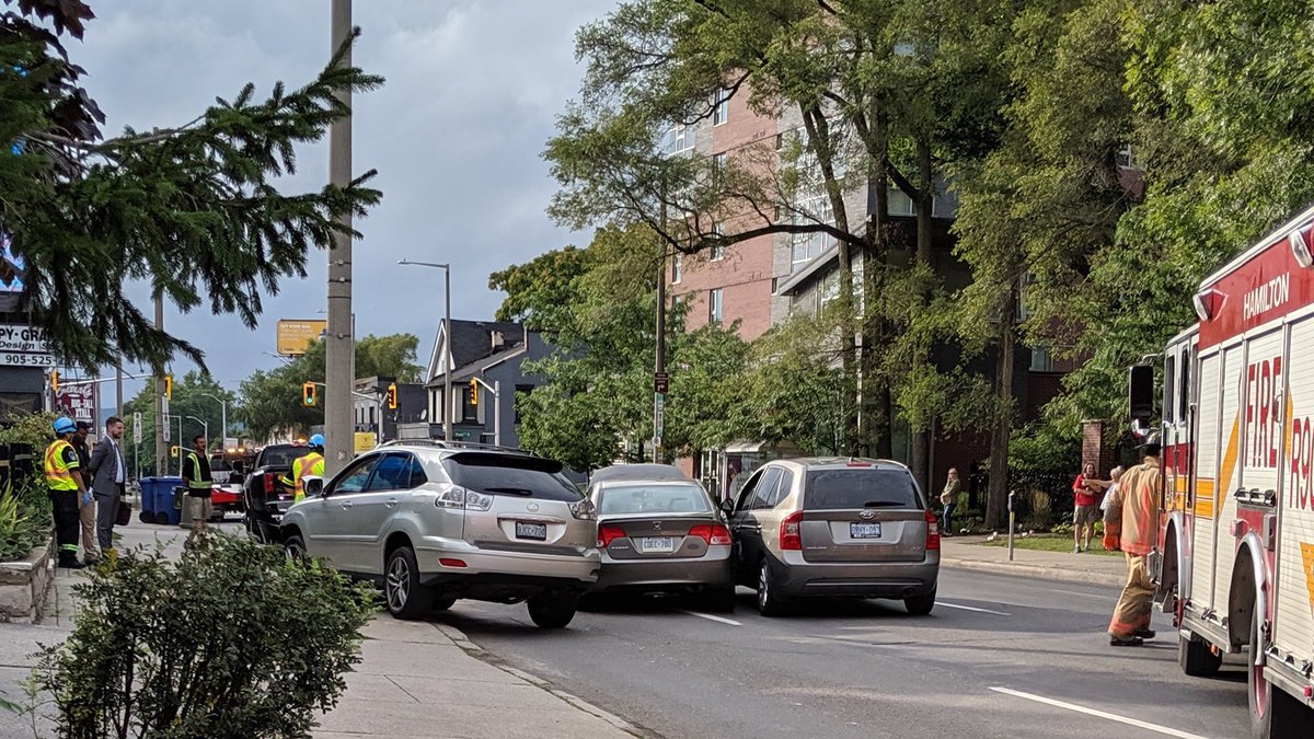 Remember everyone:Whether pedestrian, driver, or cyclist, safety in our public spaces is a shared responsibility. #VisionZero  #ZeroVision  #SharedResponsibility  #CarCultureKing St W between Ray & Pearl,  #HamOnt credit: @theninjasquad