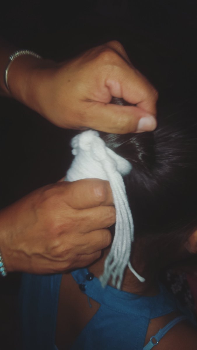 Lleryt On Twitter Finally First Man Wrapped His Hair Into A