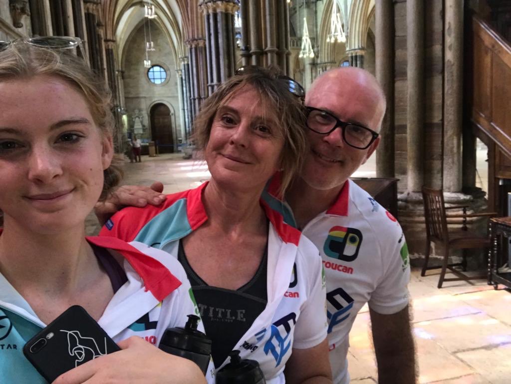Five days cycling from Canterbury to York cathedrals, via Ely and Lincoln, with my wife and daughter. One more day to go. Great trip! Raising money for ⁦@FamilyLifeUK⁩