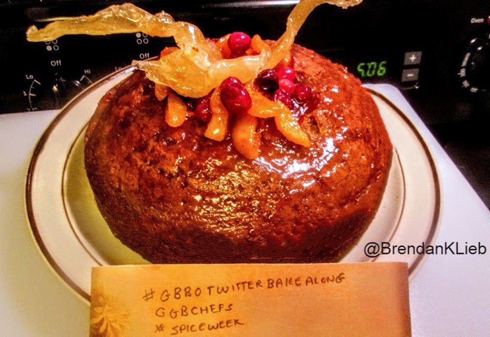 BrendanKLieb's tweet photo. My first bake for the #GBBOTwitterBakeAlong was in September 2018.
It was #SpiceWeek & I made a ginger cake topped with sugar work that I tried to make look like a bonfire.
I've been baking with the #twitterbakealong every week since & have met so many kind & lovely people. 😊💜 https://t.co/HLxIuTeODB