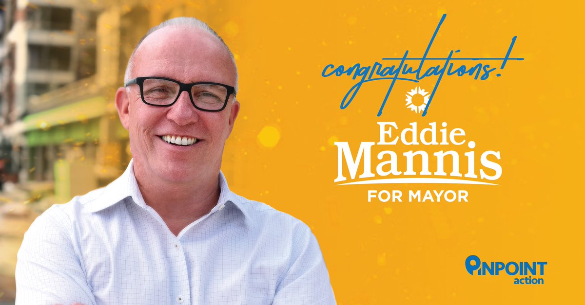 PinpointAction's tweet image. Congratulations to Eddie Mannis on today’s election as he advances to the runoff election for Mayor of Knoxville, Tennessee!

PinpointAction.com