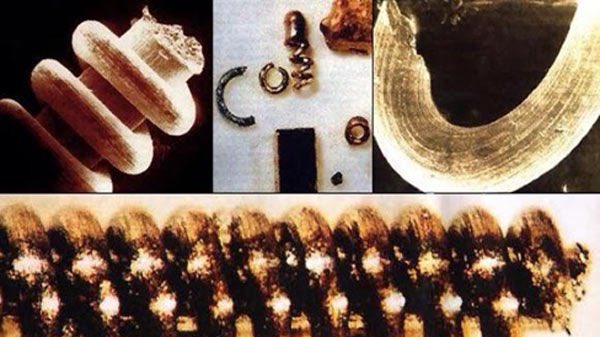 There’s also a real cave in Russia that was recently discovered in the same area the author described. Even stranger is the fact it was found to contain OOPAs, or Out of Place Artifacts. In 1991, scientists unearthed 300,000 year old nanotechnology.