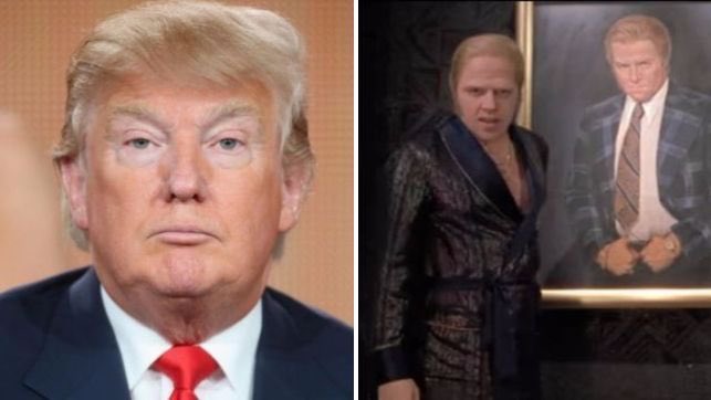 All these coincidences also remind me of Back to the Future. In the movie, after the timeline is altered, a guy named Biff ends up becoming the president. Biff is a rich and powerful real estate mogul. He looks like Trump, acts like Trump, and owns a very tall hotel.