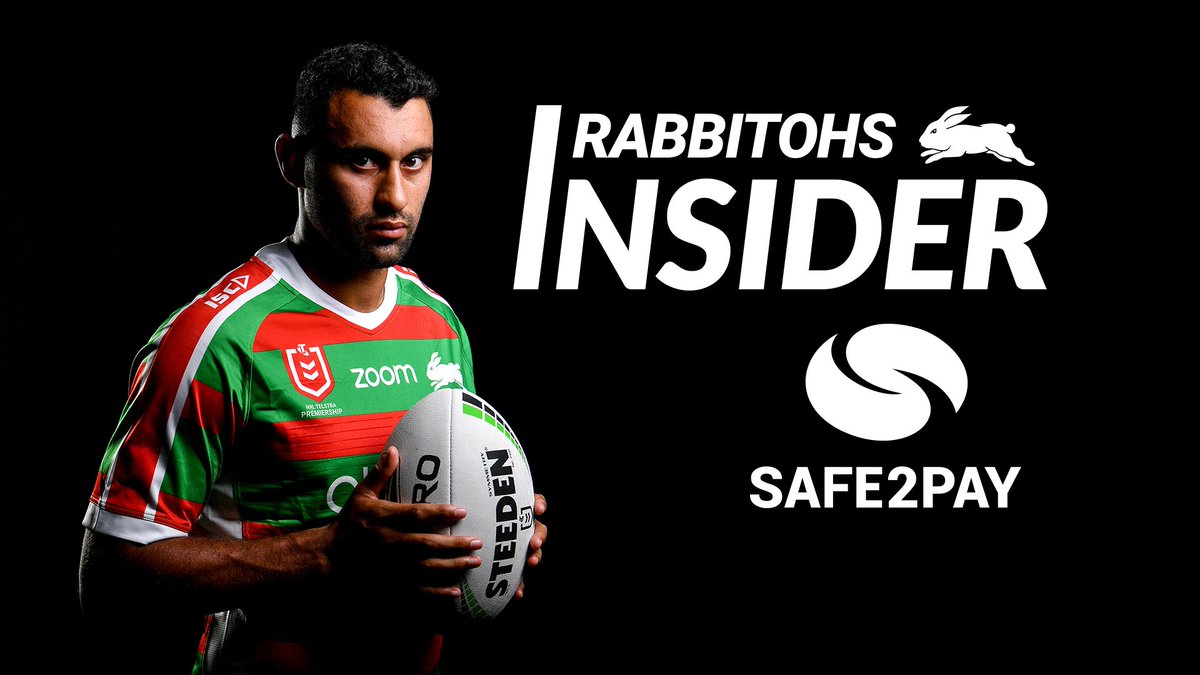 SSFCRABBITOHS's tweet photo. Get in the know with this week's Rabbitohs Insider, brought to you by Safe2Pay, the official payment solutions partner of the Rabbitohs! πβ€οΈπ
Watch π https://t.co/hdHHEAamye
#GoRabbitohs #NRLSouthStorm #SAFE2PAY https://t.co/WwWixx5AO8