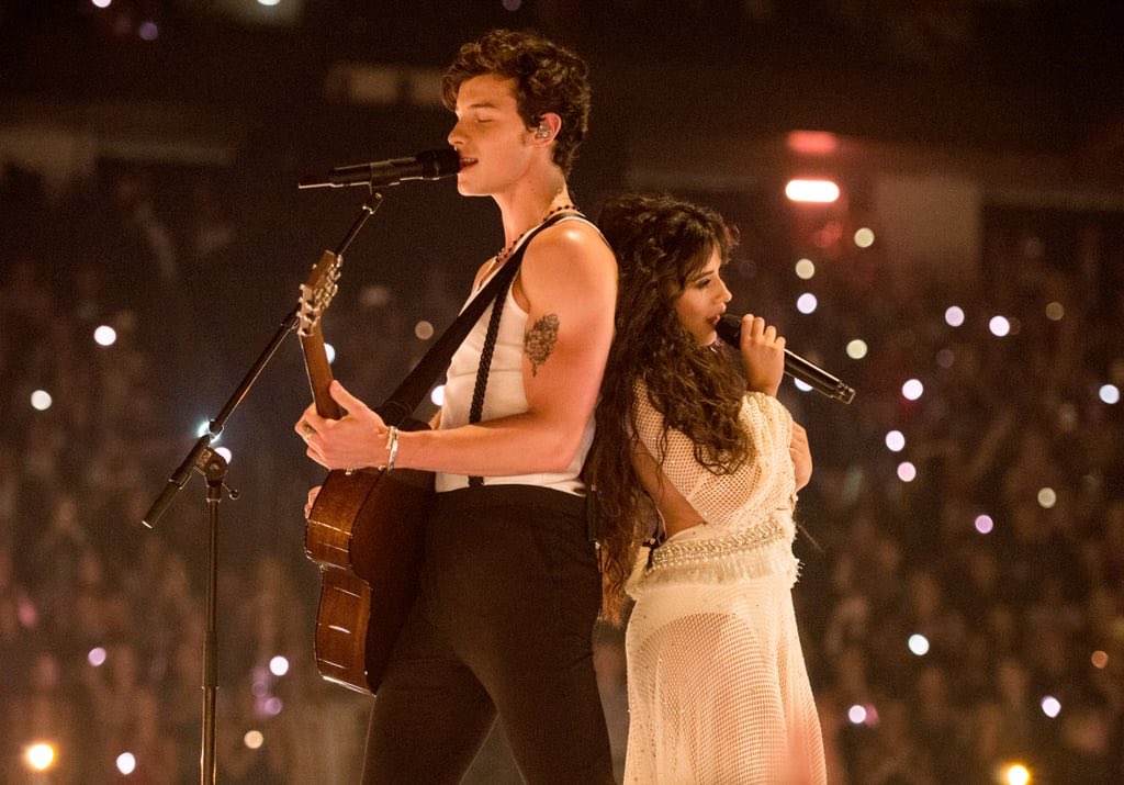 PopBase's tweet photo. Rolling Stone names Shawn Mendes &amp; Camila Cabello’s “Señorita” as the worst performance of the 2019 VMAs. https://t.co/QrCLxvZimq