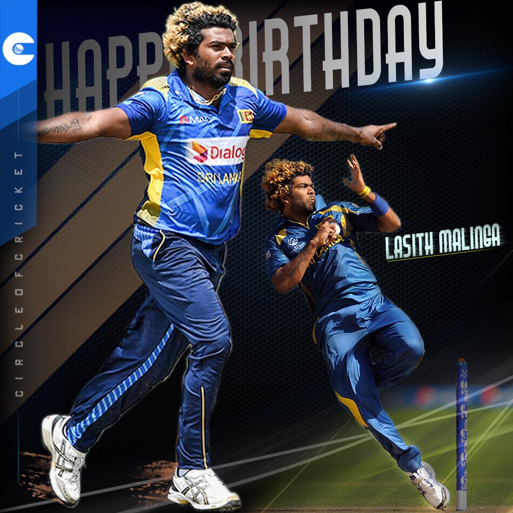 Happy Birthday, Lasith Malinga.
What\s your favourite memory of \Slinga Malinga\? 
