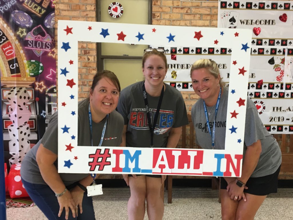 IMS math teachers are all in! <a href="/vaughan_kenneth/">Kenneth Vaughan</a> <a href="/IMSEagles/">Independence Eagles</a> #IM_all_in