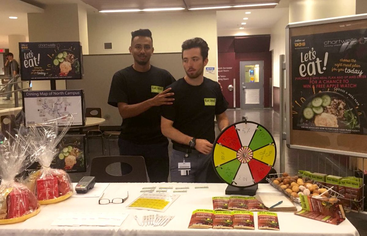 Orientation Week kick off! Thanks <a href="/Sheridan_Eats/">Sheridan Eats</a> <a href="/Humber_Food/">WE ARE FOOD SERVICES</a>! Eat Well Spend Less is our motto🔥