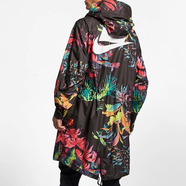 nike sportswear nsw printed parka