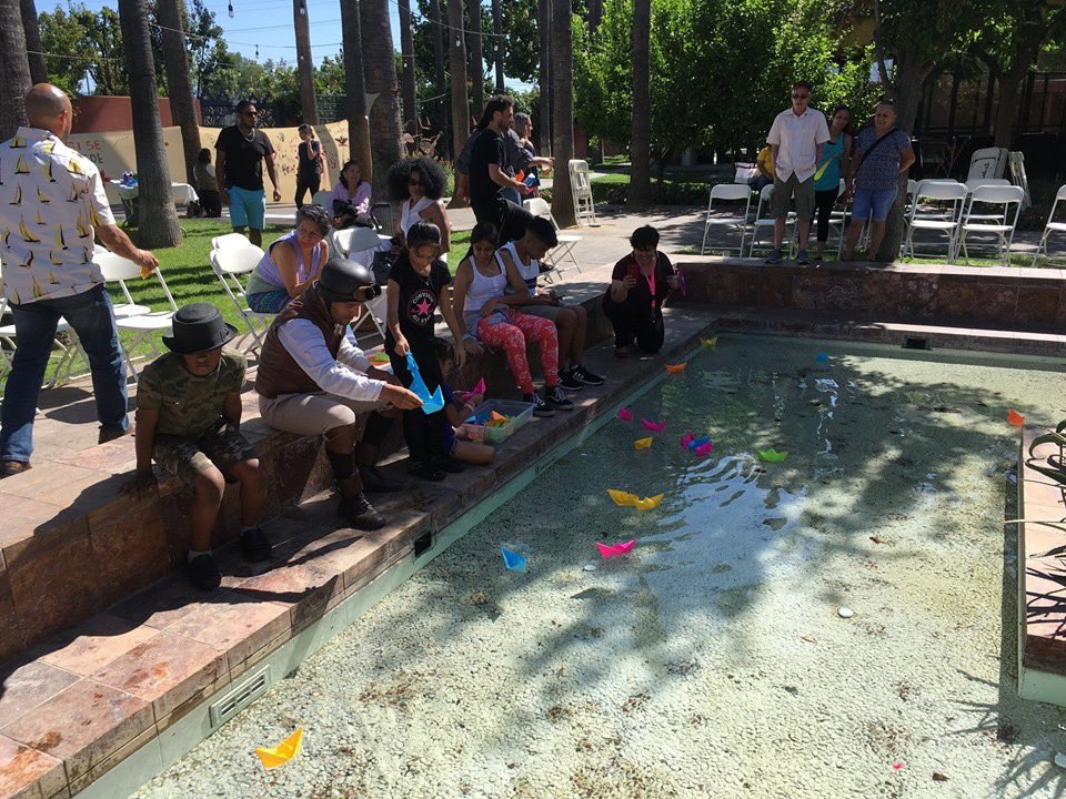 Teatro_Vision's tweet photo. Memories of La Quinta Teatro performance at the Mexican Heritage Plaza! We had so much fun building community together with Santa Clara County and Mexico City. #408creates #raicesellibro #ellibrodeloscaminos #todossomosmigrantes #hewlettfoundation #mapfund https://t.co/AfA0UPNqFD