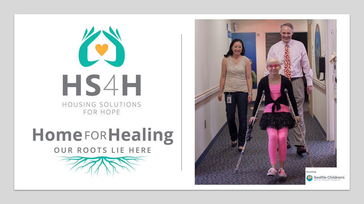Please join us for our 1st Annual 'Home for Healing' Dinner and Live Auction, hosted by <a href="/ChrisCashman/">Chris Cashman</a>, on Nov 9th. Let's make sure that every child leaving <a href="/seattlechildren/">Seattle Children's</a>'s is headed to a safe home where they and their whole family can continue healing. housingsolutionsforhope.maestroweb.com