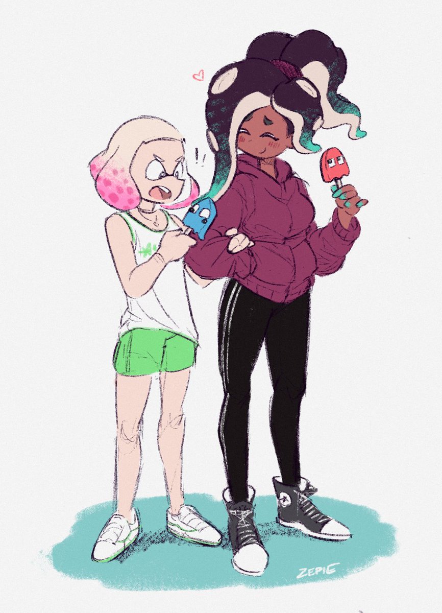 #pearlina

(i was gonna make them lil squidsicles but then i realized that'd be kinda messed up lollll)