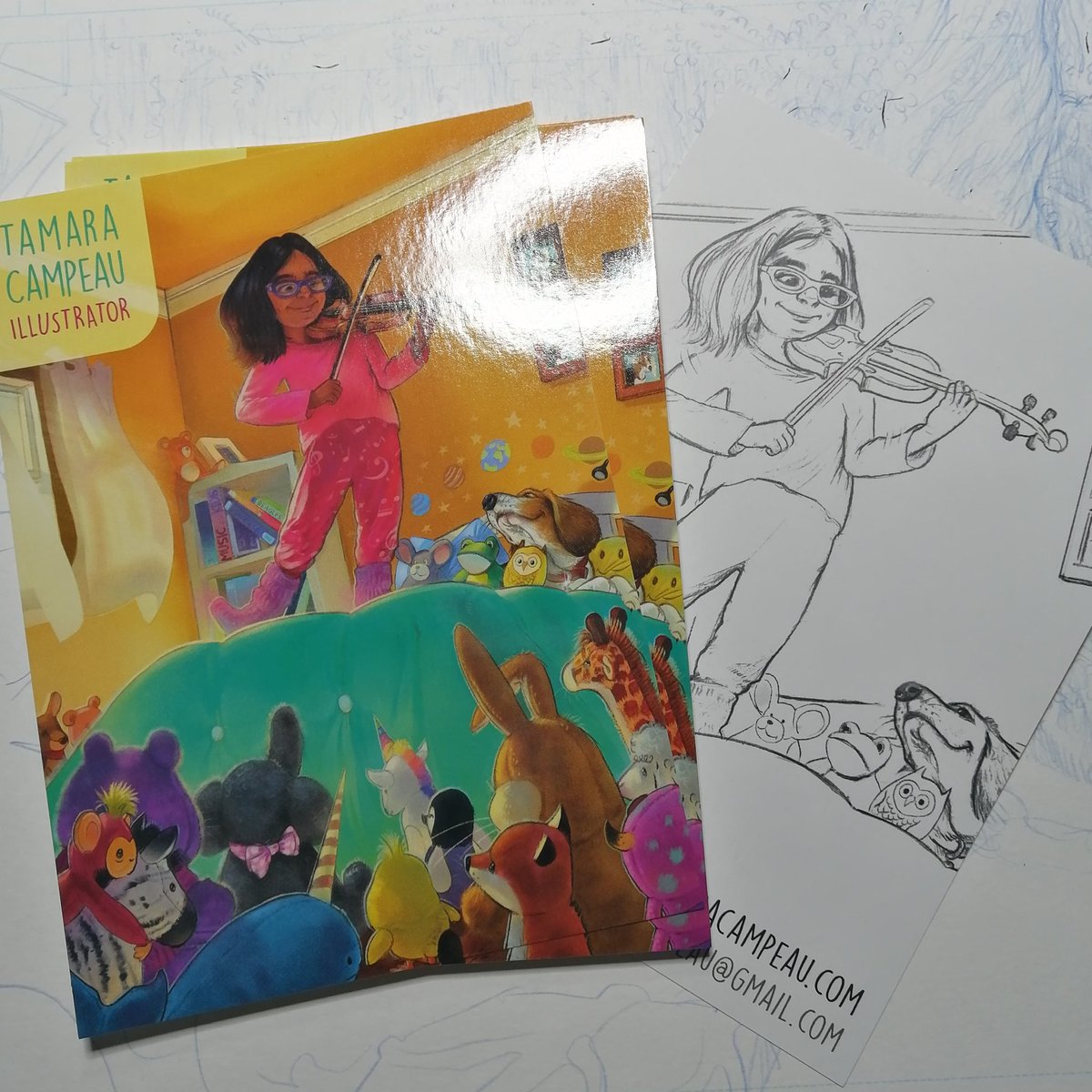 tamaracampeau's tweet photo. Woot Woot, time to send off these promo postcards shortly! #selfpromtion #womenentrepreneur #kidlitart #kidlit #sellyourart #postcard #promotionalpostcards #promotionalitems #mktg #publishing #futureclients #clients #childrenillustrations #illo #illustration_daily #entrepreneur https://t.co/jYP4HtFxv3