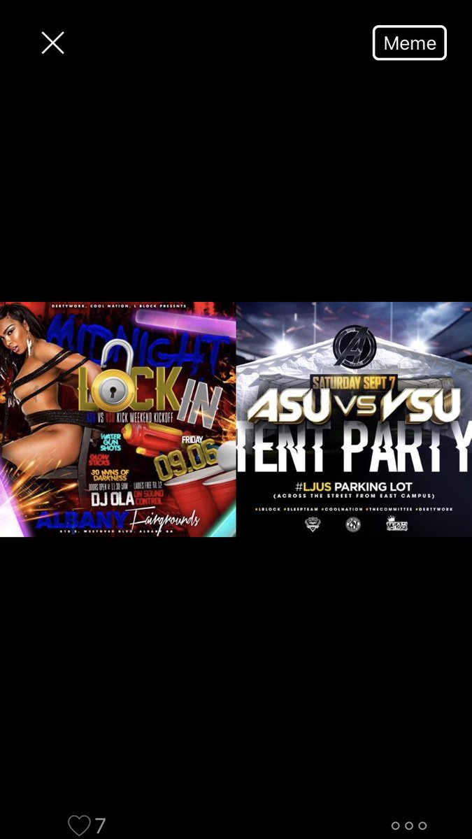 saucykirk's tweet photo. It’s up and it’s stuck da hardest promo team going crazy again
#MidNightLockInn
#ASUvsVSUTentParty
#DERTYWORKENT
#ASU20 #ASU21 #ASU22 #ASU23 https://t.co/6Go8a5SkSz