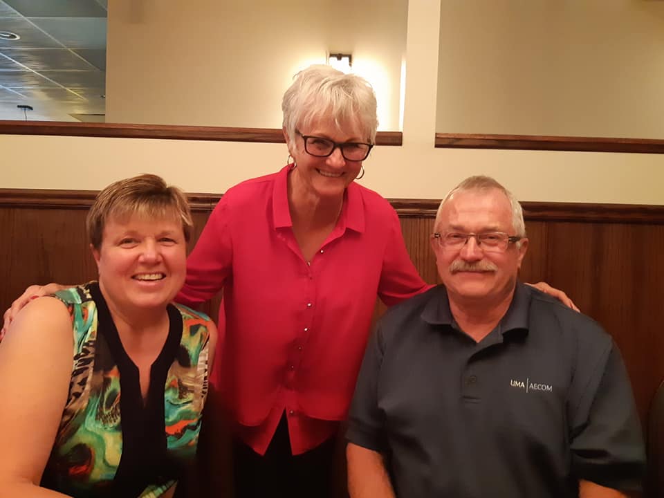 Such a joy to reconnect with MLA June Draudet two weeks ago. She represented the riding of Kelvington-Wadena with aplomb for 22 years.Joined by Chris and Glen Hall and Sheldon and Will. #bcpoli