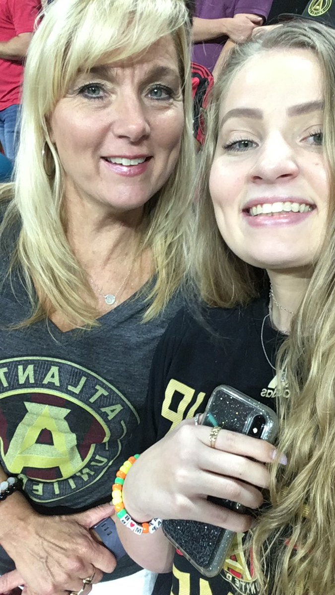 At the ATL game with my favorite girl!! <a href="/shelbruton/">Shelby Liz</a>  #ATLUTD #atlantaunited #alburruss