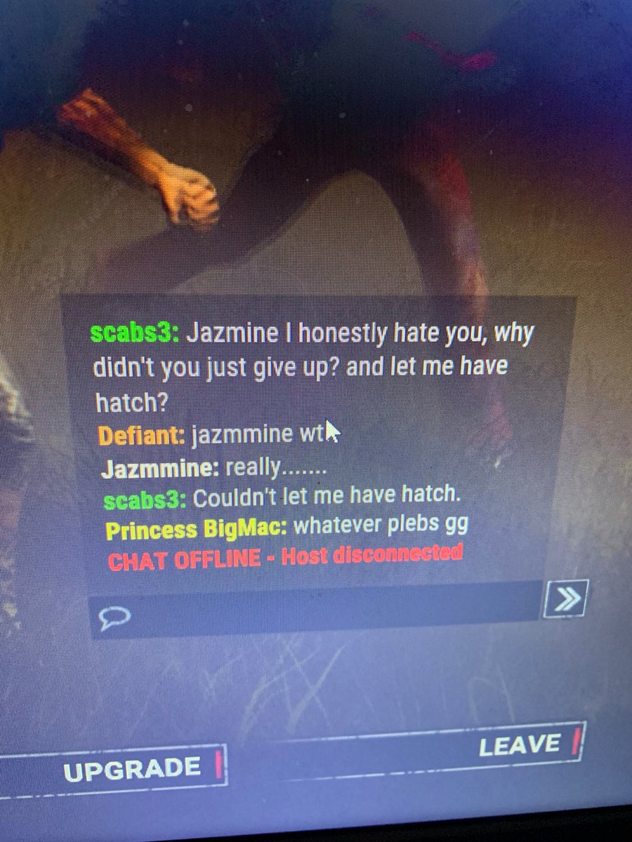 jazmmineTV's tweet photo. Imagine expecting my teammate to come get me off hook, especially after I'd done most of the gens and hadn't been found by the time these pepegas had already been hooked twice..... imagine.... #pepega #wtf #badsurvivorsarebad #thesaltisreal https://t.co/xPRqwSdC8o