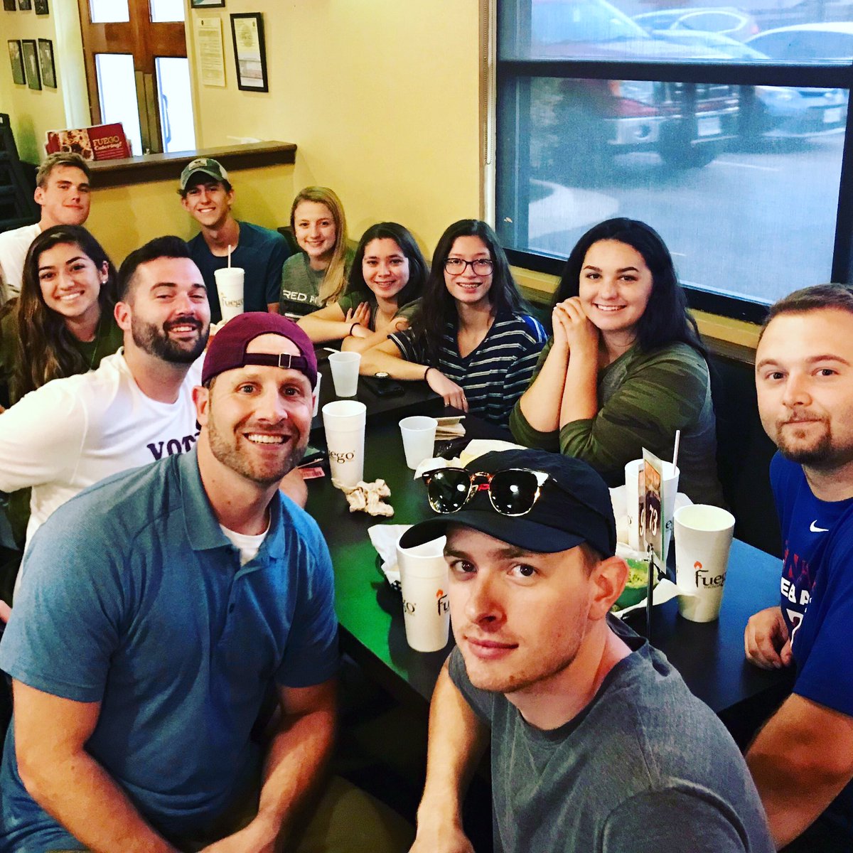 SGYMidland's tweet photo. Great seeing our former students/current Aggies this evening before the @breakawaymin service! #sgymidland https://t.co/3n6LD3yBaY