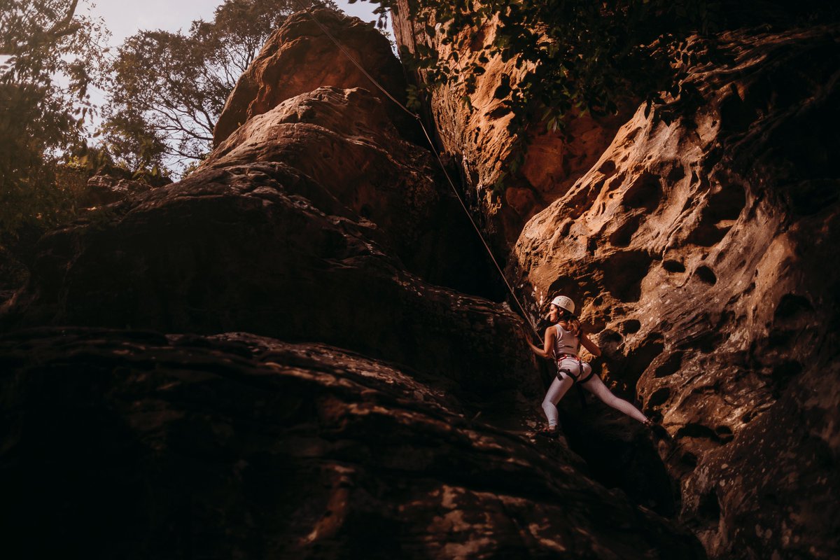 Thank you, @SIUTouchOfNature for taking us on an amazing climbing experience in the beautiful Shawnee National Forrest.
Photo Credit: Samantha McCann
#MissIllinois #MissAmerica #SIU #ShawneeNationalForrest
#GiantCityStatePark #Travel #EnjoyIllinois
<a href="/MissIllinoisOrg/">Miss Illinois Org</a> 
@missamerica