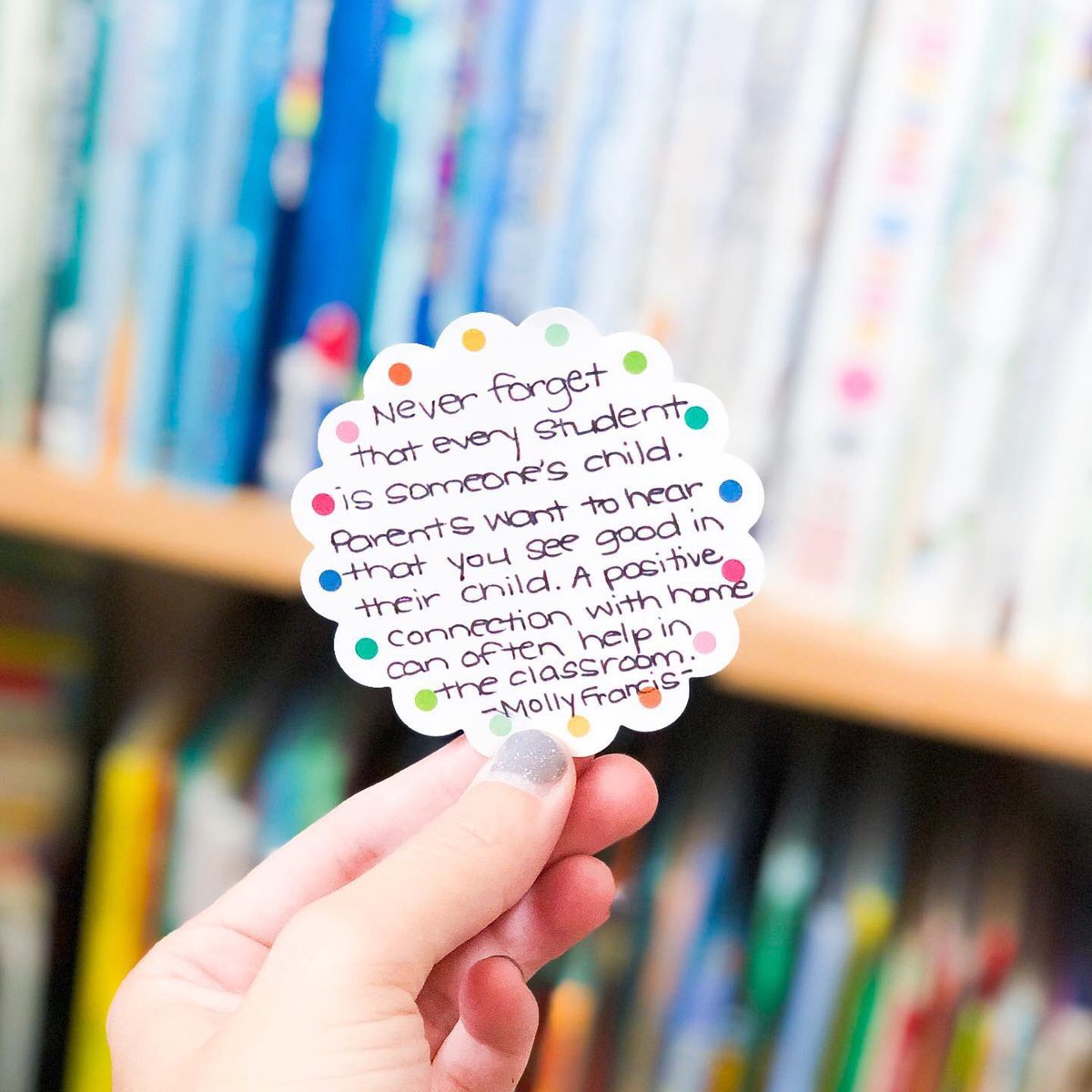 KatInKinderland's tweet photo. Not all kids are even liked at home. If a student has someone at home that adores them awesome, but you might be the only hope that child has to be loved! Let’s find the gold in every student! #goodkindofgolddigger #atleastonecaringadult #findthepositive https://t.co/uzlOU0stVr