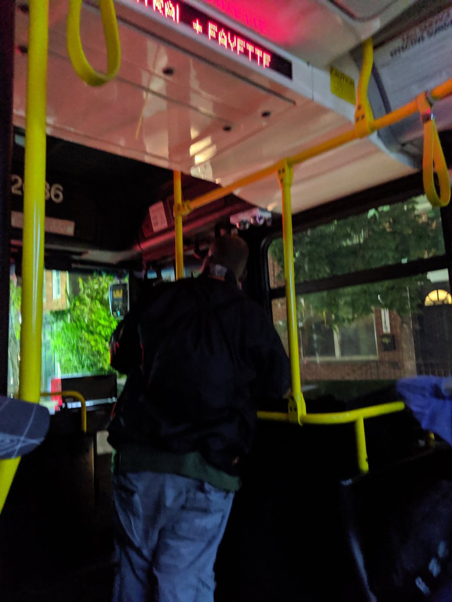 RobbynLewis46th's tweet photo. Using my old Charm Card and the @transitapp . Fascinating vibe, mix of shift workers, moms & babies, all kinds, humanity on wheels. #DelegateOnTheBus #Transitchallenge https://t.co/I5wbLwUGJu