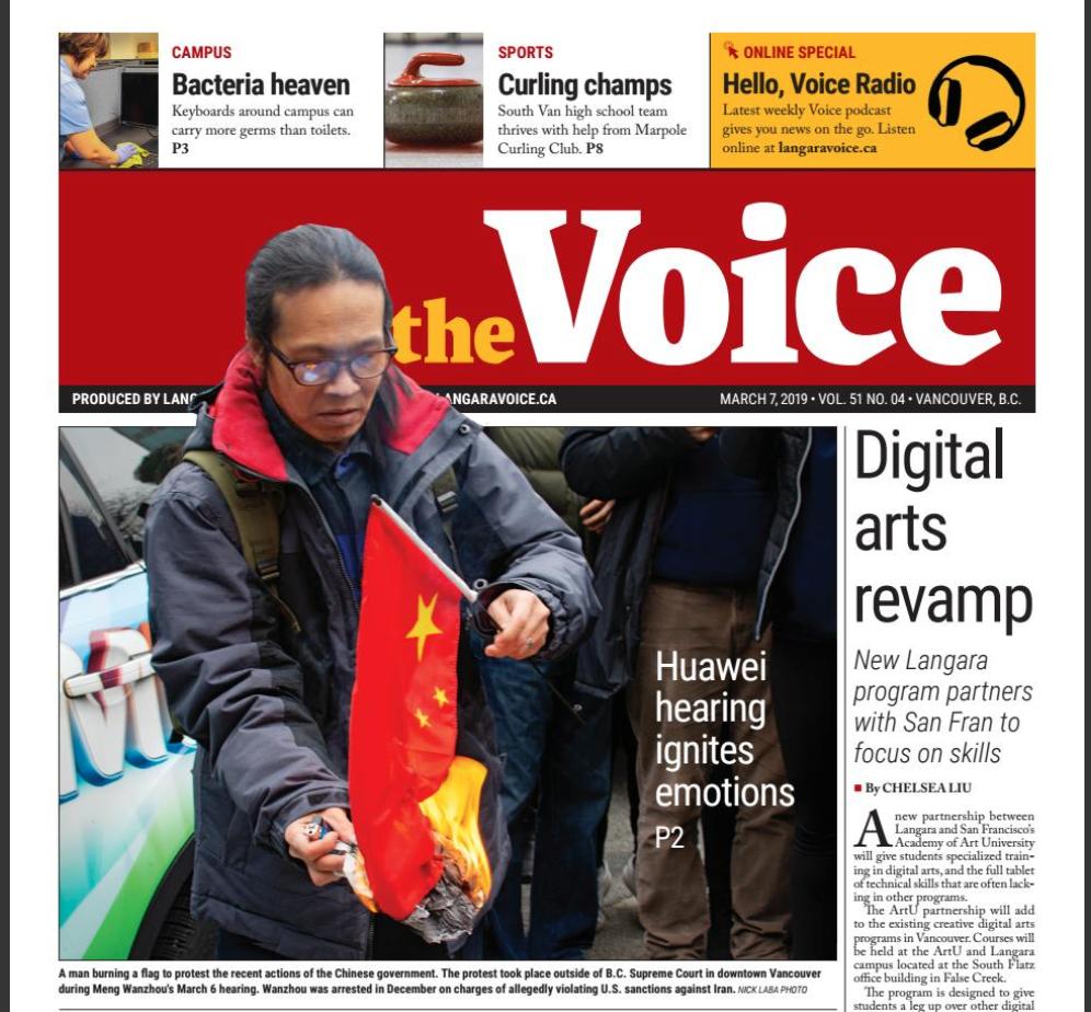 Lapinbun's tweet photo. Proud to announced that @LangaraVoice is a Pinnacle Award finalist for "Best Student Newspaper in North America." Congratulations to all of our students!! Finalists being rolled in next weeks. as #collegemedia19 winners announced Oct 31 – Nov 3 @langaracollege @LangaraJSchool https://t.co/1nwaTQ6U3H