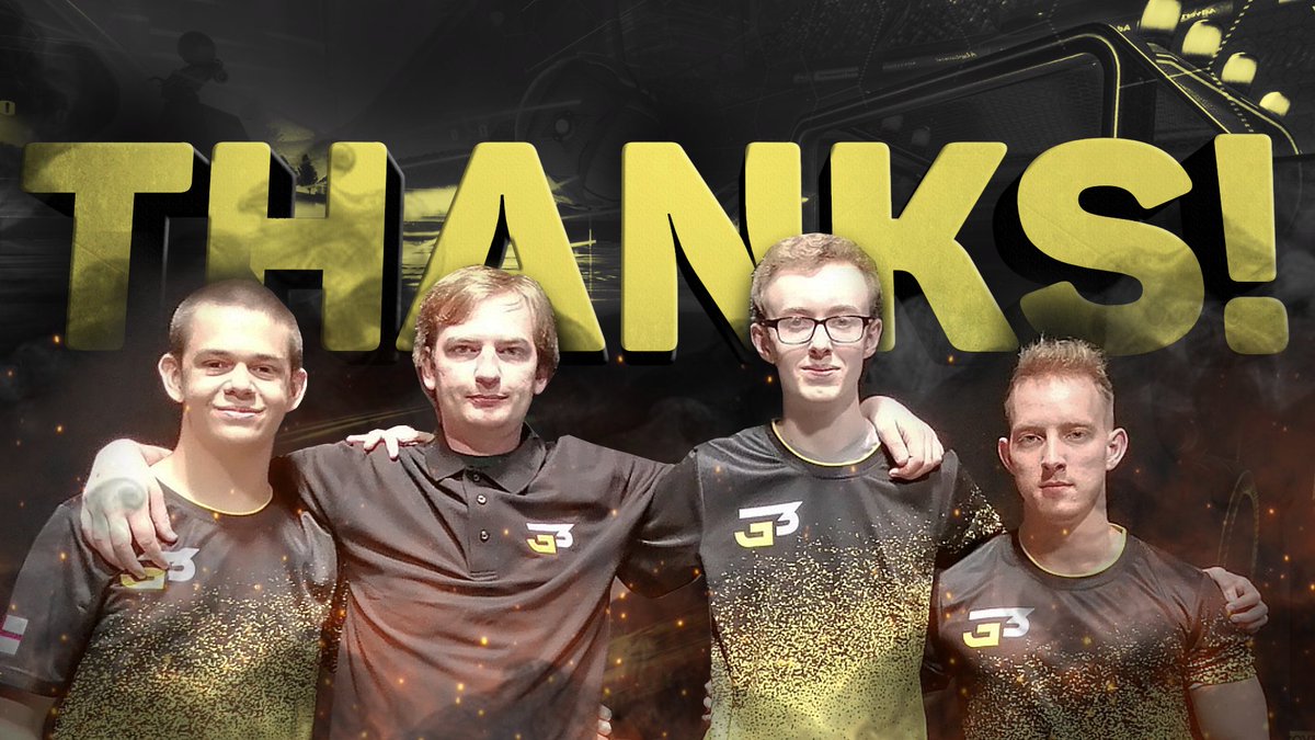GoldenGhoulsGG's tweet photo. We would like to thank these fine gentlemen for representing our org these last few months. Unfortunately, our time has come to an end. We wish you good luck! This is not goodbye, but a farewell and see you soon! 

Left to right: 
@kieranJRL 
@nootnchill 
@NotTreefork 
@kandor97 https://t.co/vnT2S8zc9o