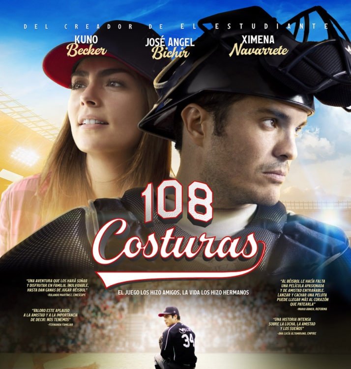 #FOTONUEVA <a href="/ximenaNR/">Ximena Navarrete</a> en el nuevo póster de 108 costuras. Se estima que llegará a los cines el próximo 4 de octubre.