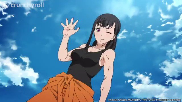 Crunchyroll.pt - Maki 💪 (✨ Anime: Fire Force)