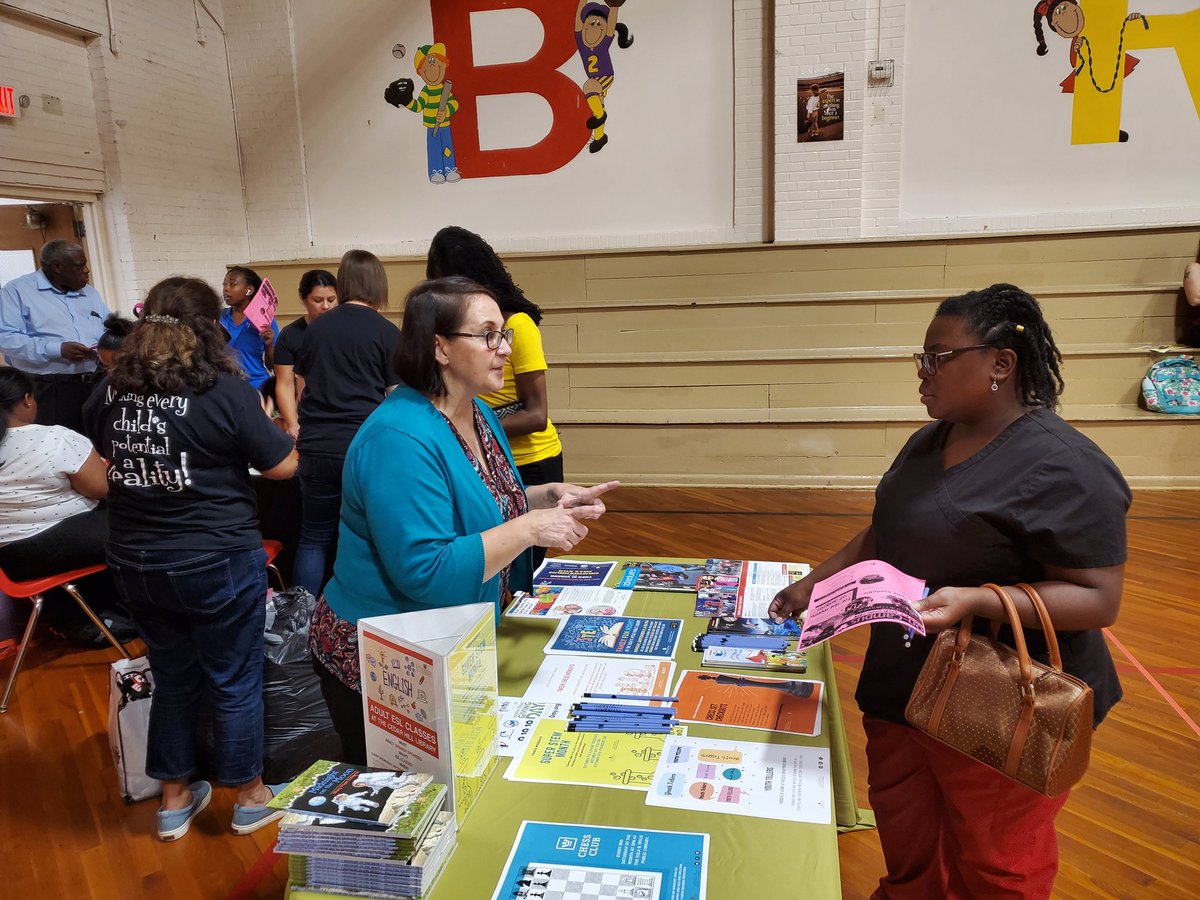 CHISDFACE1's tweet photo. CHISD's Family and Community Engagement office enjoyed attending Bray Elementary School's first PTA meeting of the school year! @CH_BrayPTA @brayelementary https://t.co/Y856Dvtz3K