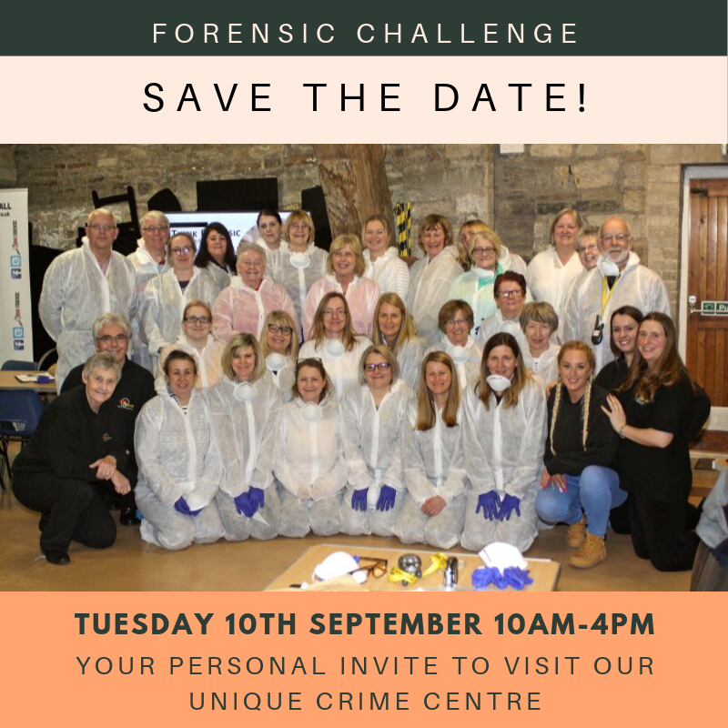 We are hosting an open day at Forensic Challenge HQ. Come and see what we do and chat to our experts. Get your free tickets now at buff.ly/2LomdWr