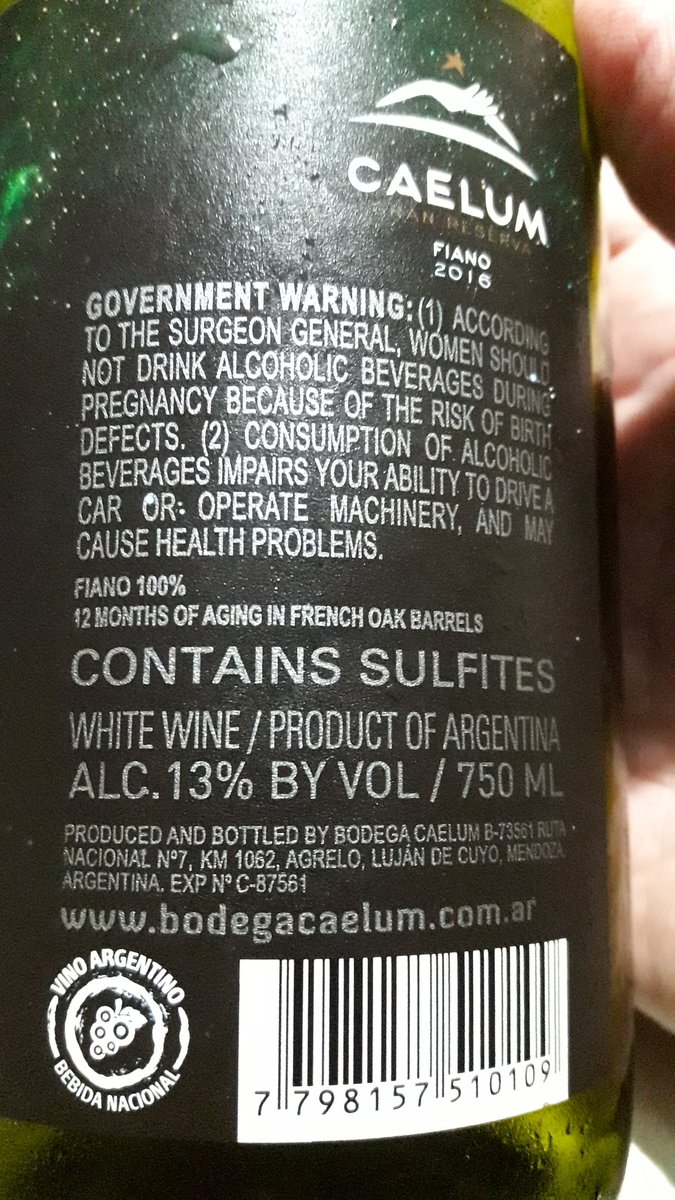 <a href="/BodegaCaelum/">Bodega Caelum</a> muy suave y frutado... otra gran recomendación de <a href="/VinotecaMRWines/">Musu</a>