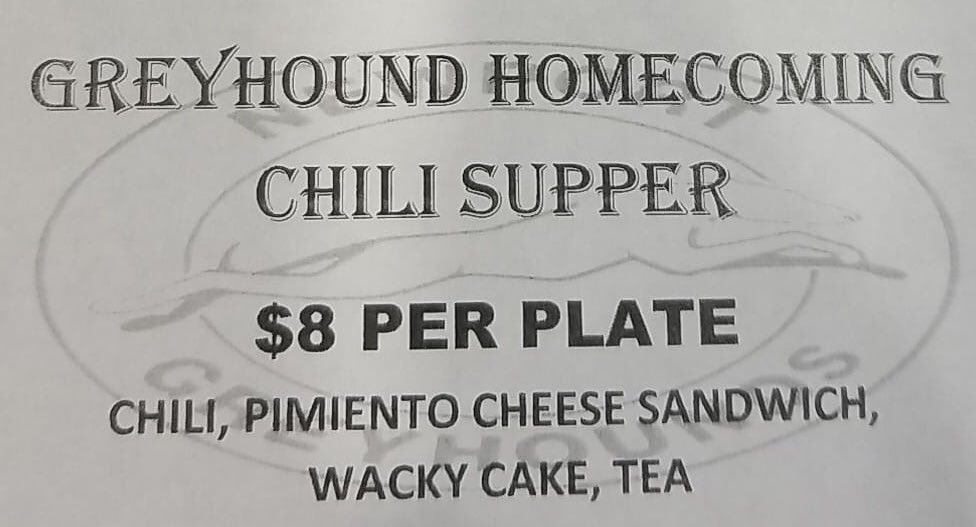 HoundsSounds's tweet photo. Those magic Orange helmets, Thanksgiving practice and the Greyhound Homecoming Chili Supper are some of our favorite Greyhound traditions!
Tickets for the chili supperwill be on sale at all of the Home games starting next week! Don’t miss out! #wackycake https://t.co/RDjvIIIHhk