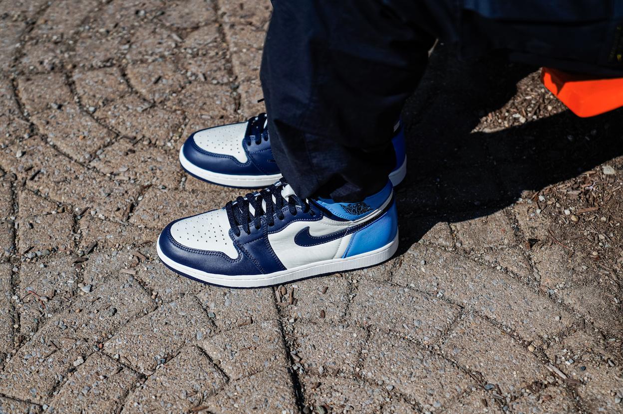 finish line jordan 1 obsidian