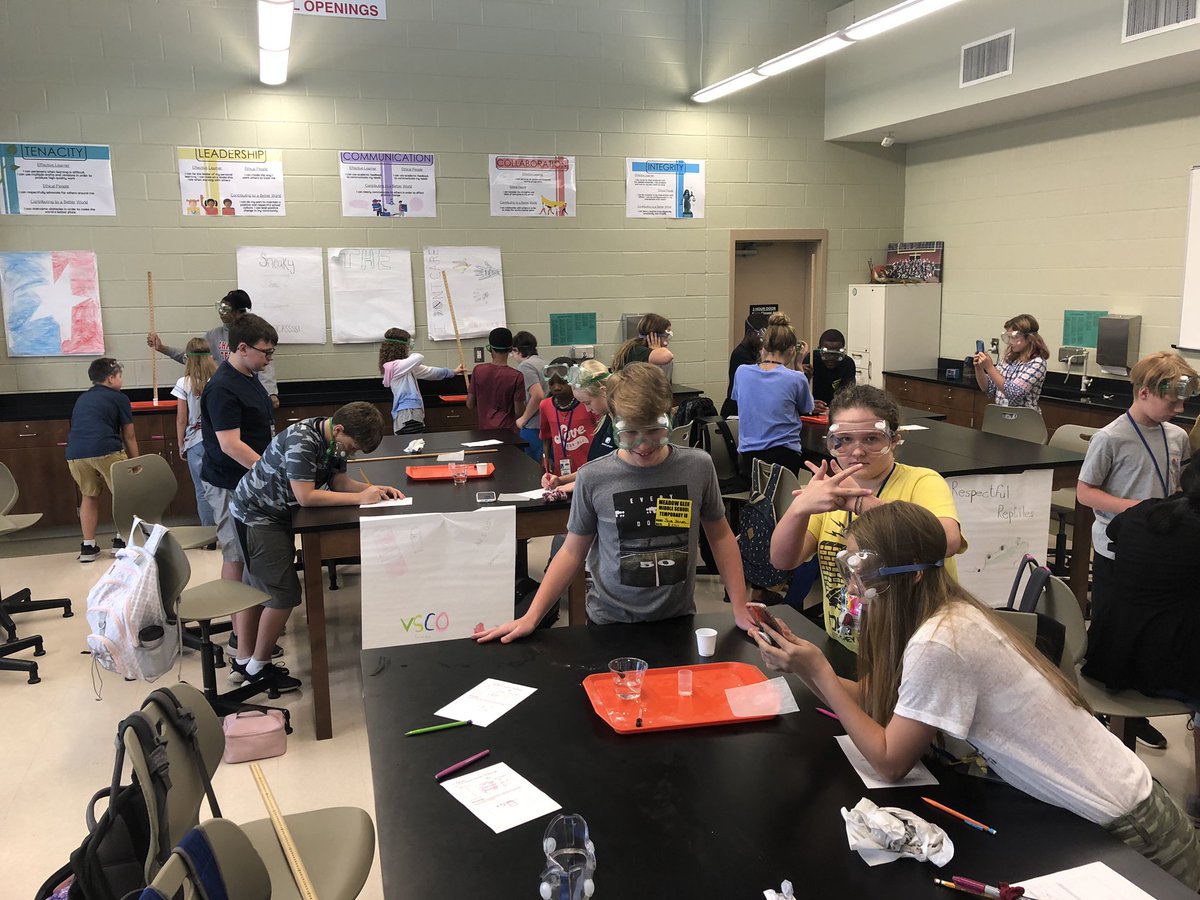 coachpburnett's tweet photo. Today I watched students experiment with ratios, chemical reactions, and create and test their own design. More importantly I watched students engage themselves, collaborate, fail and try again. I saw skills that will reach far beyond the walls of a classroom. @mgmgators https://t.co/d6GVP5jlTK