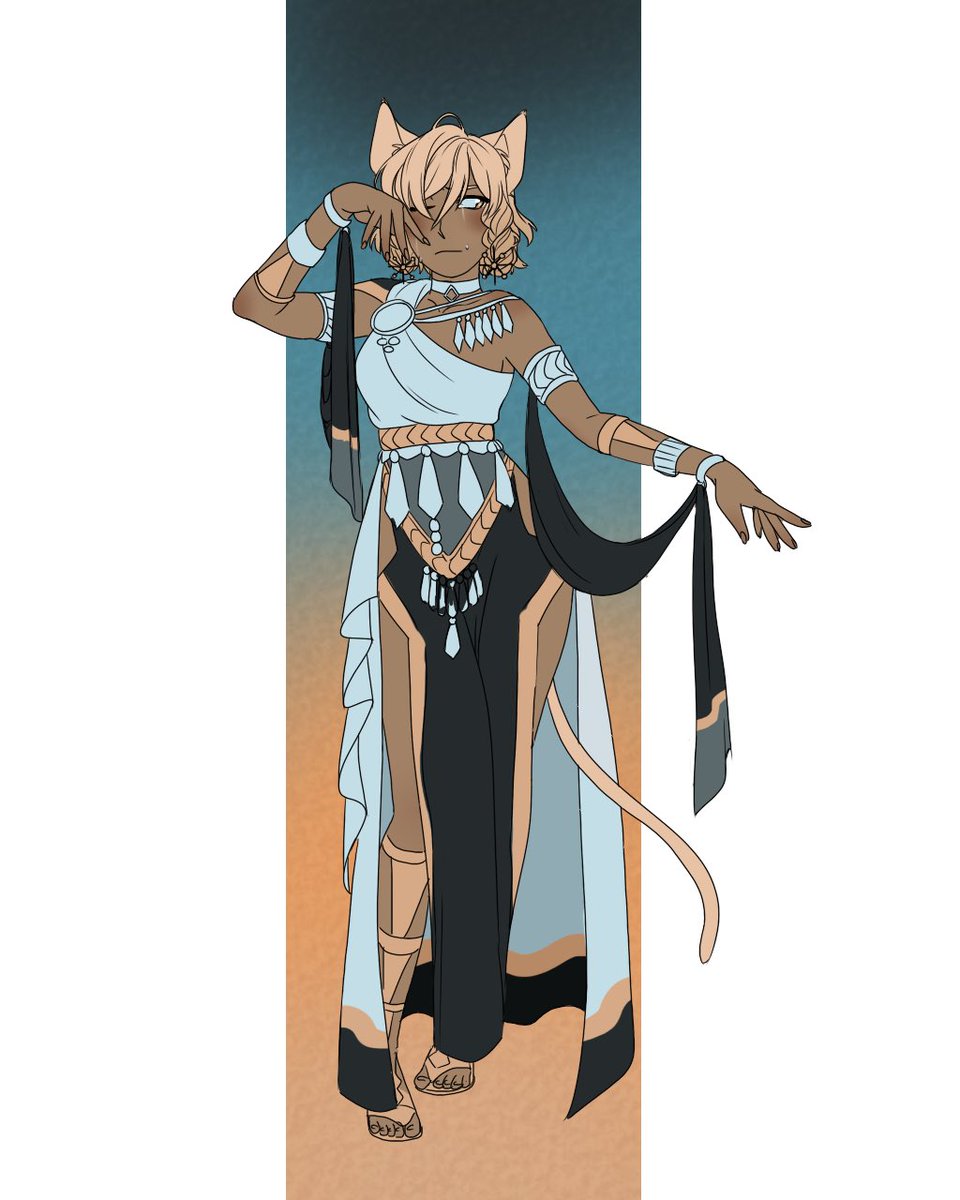 abeastsfangs's tweet image. — 💕 btw here’s pre &amp;amp; post timeskip dancer Iumi... made by fukuronoki!