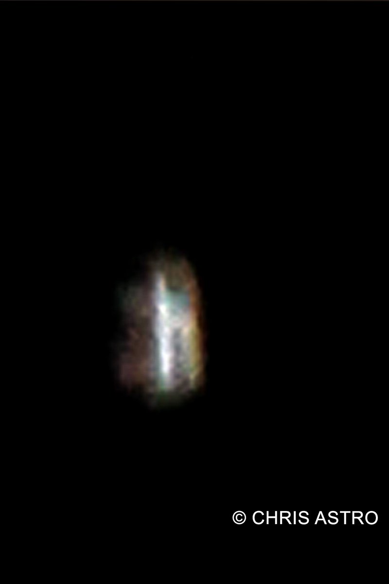 chrisastro101's tweet photo. Another  old shot of the Tiangong 1 Space Station flyby from 2011.  Image been croppeed and zoomed. 
Original Captured with Celestron 8 SE and Canon RebelTi1.
@canon @celestron #astrophotography #spacecraft #spacestation #spacecraftflybys #chinesespaceprogram #chinesespacestation https://t.co/7nutZxsQUB