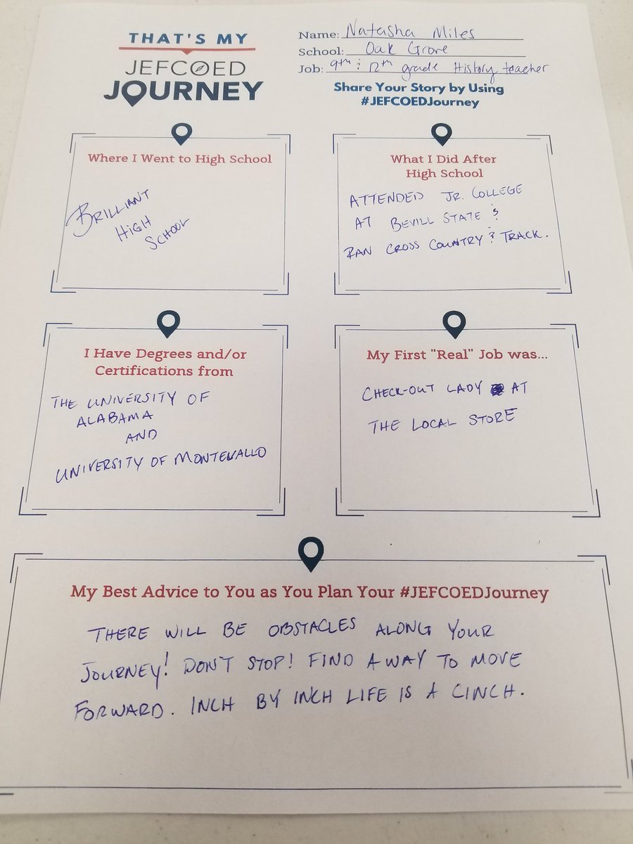 beingcoachmiles's tweet photo. Today, I started another chapter of my journey! #JEFCOEDJourney #OG4LiFe #OwnOurWay https://t.co/9SrjgfBbHE