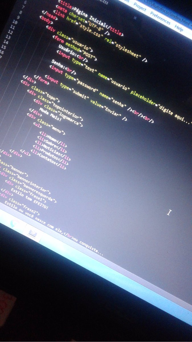 Duf_jay7's tweet image. 💻
Melhor horário para programar é a noite rs...
"Sentindo a alegria é o prazer... De VIVER!"
#programadorPHP