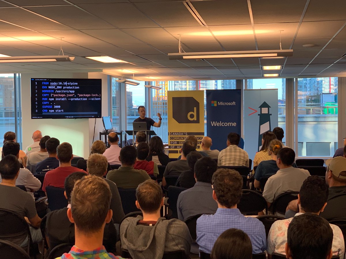 DevhubVan's tweet image. And we&apos;re off! The first #SimplifyingDevOps seminar is in session at @DevhubVan. Stay tuned for some live updates 👀

@msdevCA @devhubTO