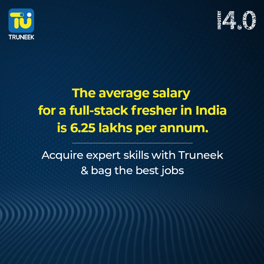 Truneek_India's tweet image. #FullStackProgramming course prepares #developers for diverse job opportunities. With economies encouraging #startups #worldwide, the scope and demand for full stack developers will never subside.
Are you ready to be a part of this field?
Comment below for details.