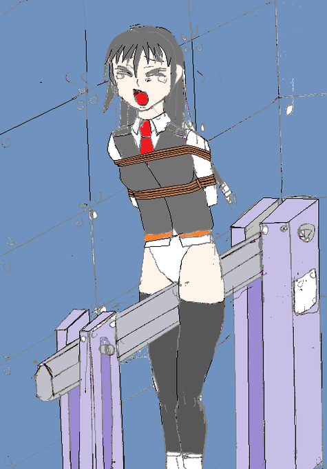 女の子に急所攻撃のtwitterイラスト検索結果 古い順