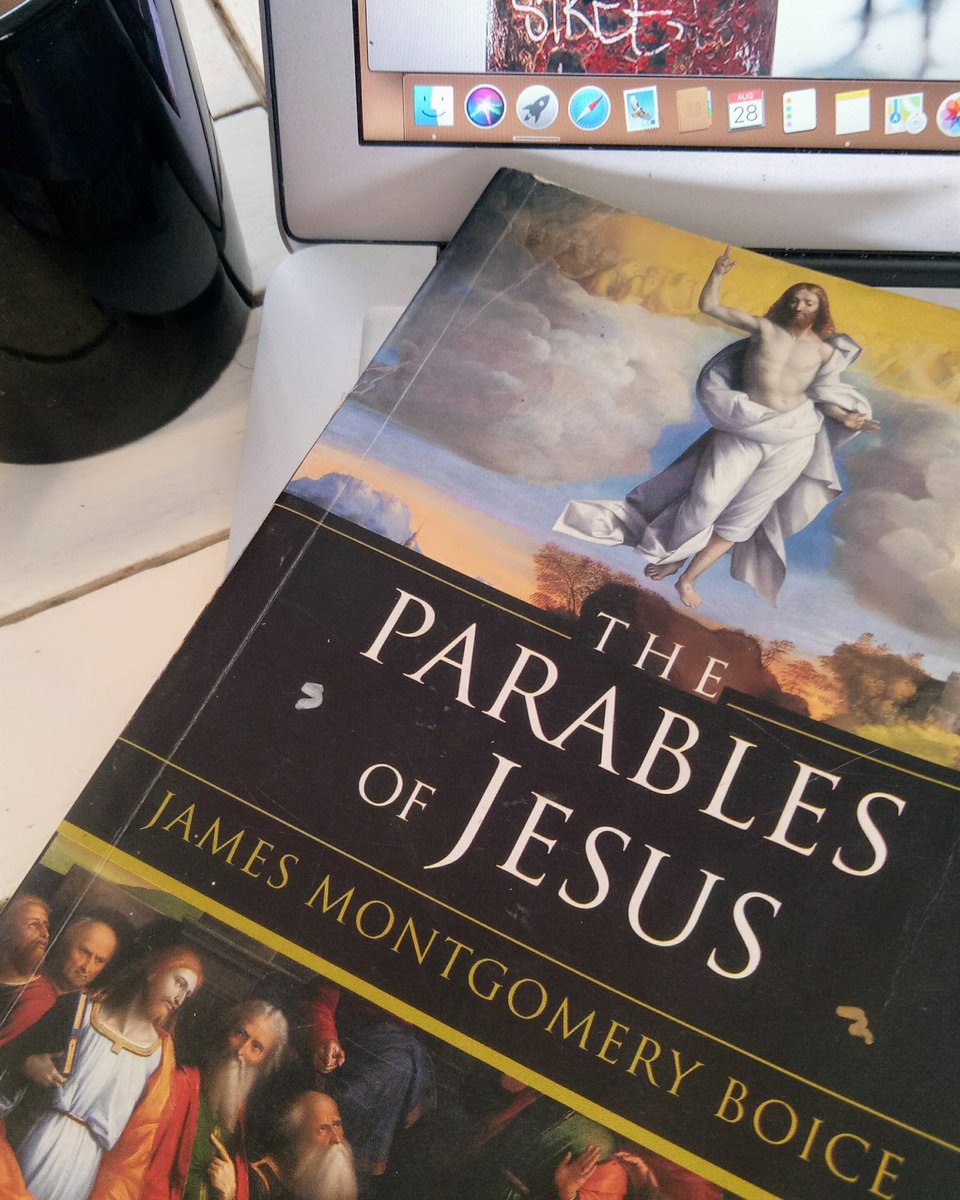 ferdzfabul's tweet photo. Doing some extra reading for the new series #HereAndNow #parablesofJesus #preachingprep #staffmeeting https://t.co/V7Q6vdACzy