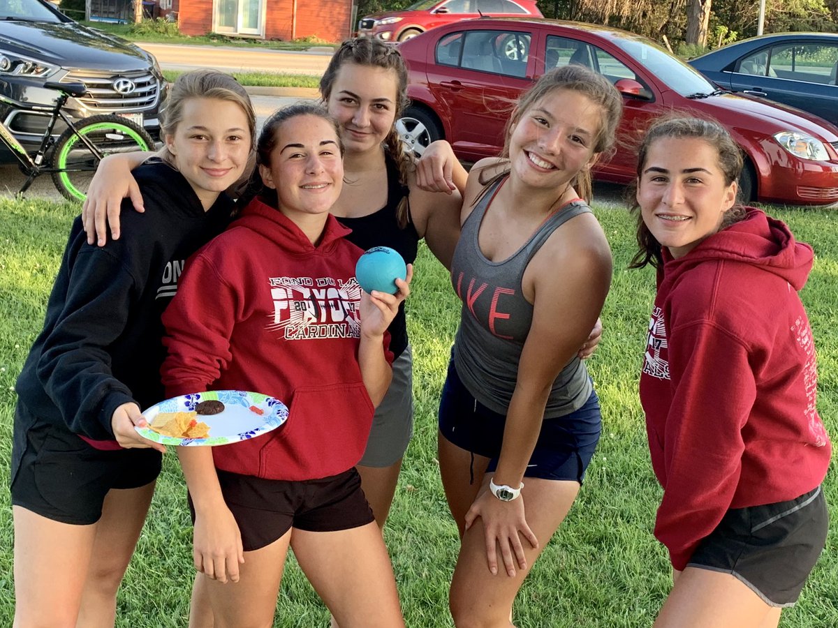fonddulacxc's tweet photo. Bonding at the Cross Country cookout #fondypride https://t.co/ZQVKEnoKma