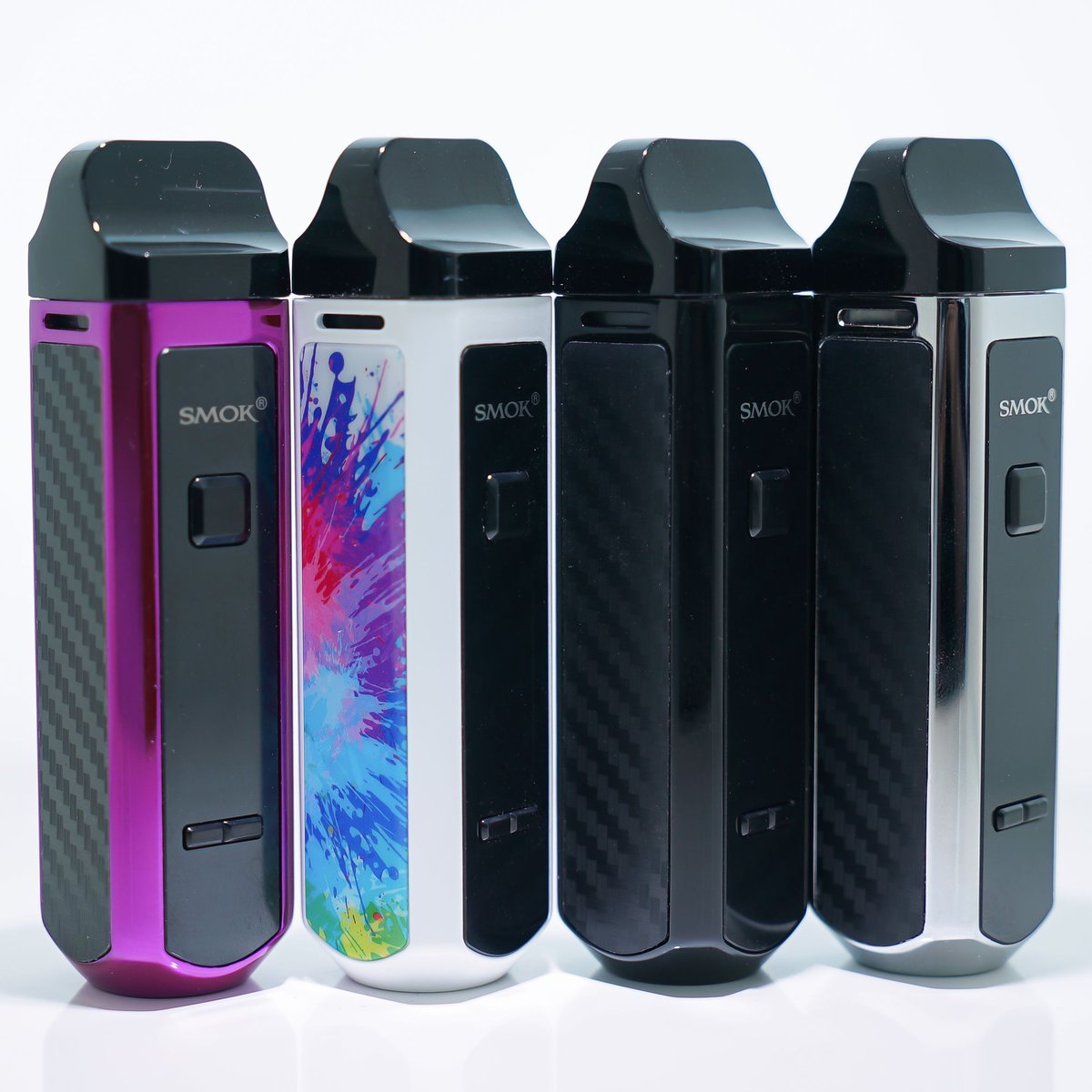 SMOKTECHLOGY's tweet image. First 4 colors of #SMOKRPM40KIT. 😘😘😘
Which one catches you at first sight?🤔
buff.ly/2Z0vpFa

#smok #smokrpm40 #rpm40 #vape #podmod
WARNING:This product is intended to be used with e-liquids that may contain nicotine.Nicotine is addictive chemical. For adults use only.