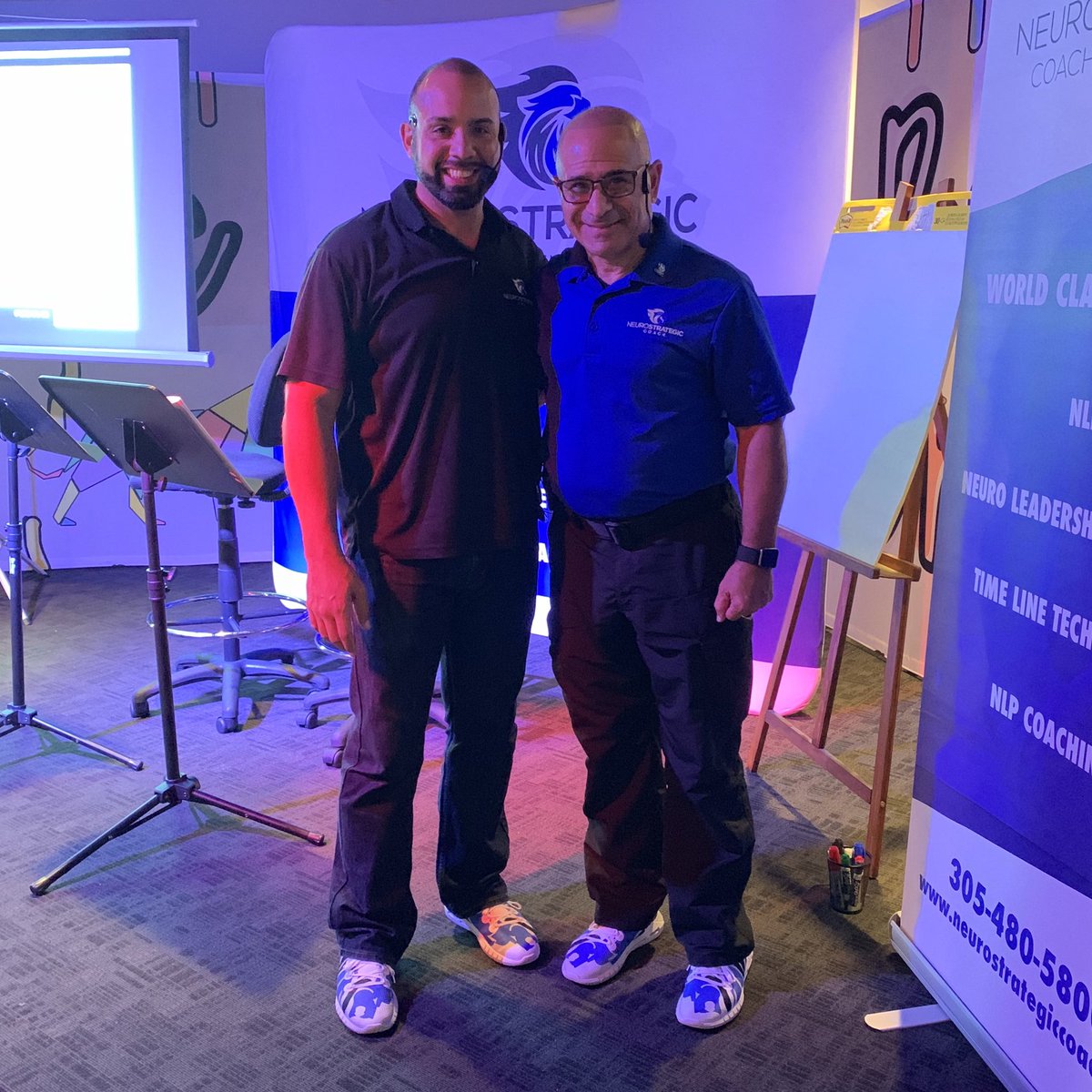 NeuroStratCoach's tweet photo. Day 1 of our Legacy Leadership® program with the @bravemiami leadership team was a success! Ready for day 2!

#inspiration #motivation #success #life #entrepreneur #lifecoaching #coach #coaching #nlp #goals #leadership #Training #positivity #business #TimeLineTherapy #ICF https://t.co/xoUMzVBddg