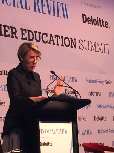 uniaus's tweet photo. .@uniaus Chief Executive @Catrionajackso1 spoke on population and participation, performance and post-school pathways today at #afrhighered19. Read the full speech here: https://t.co/7idVvBrEzb @financialreview https://t.co/eotHRM8OYh
