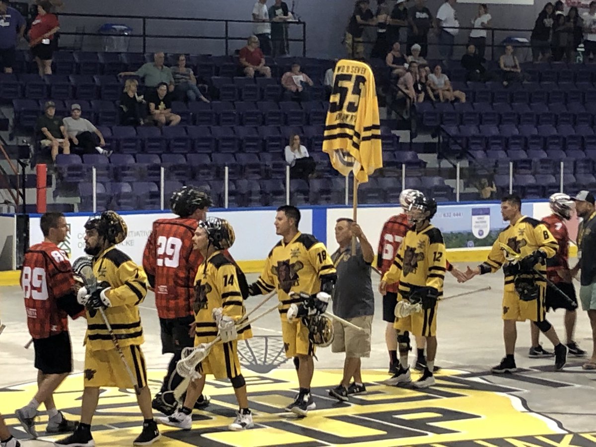 For <a href="/easterndoor/">The Eastern Door</a>, for what could have been an emotionally-breaking moment, the <a href="/MohawkLacrosse/">Kahnawake Mohawks Lacrosse</a> turn the game around with six unanswered goals while shutting out the <a href="/AxemenSrBLacros/">🪓CapitalRegion Axemen🪓</a> in the third! The Mohawks are  3-0 while the Axemen drop to 1-1. 11-6 final. #PresCup2019