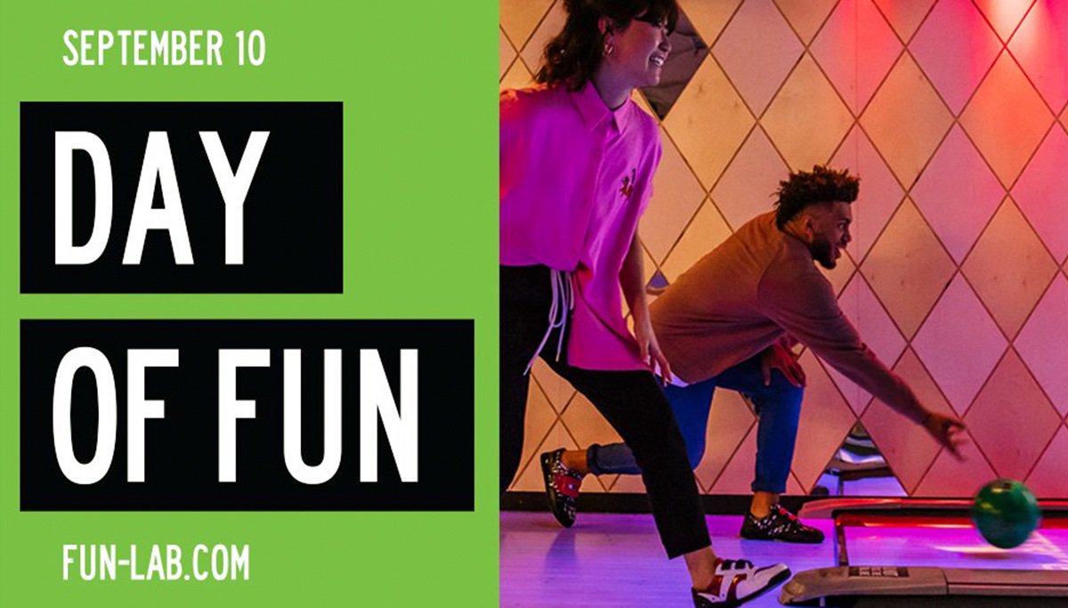lnspecialevents's tweet photo. 💚 The amazing people at Funlab are hosting their annual Day of Fun on 10 Sep with 100% of all booking fees donated to @headspace_aus 💚

A jam packed day of ten pin bowling, mini golf, karaoke and escape rooms await so head to https://t.co/hRuXqZbOxF to book your spot! https://t.co/dLR44oJBjP